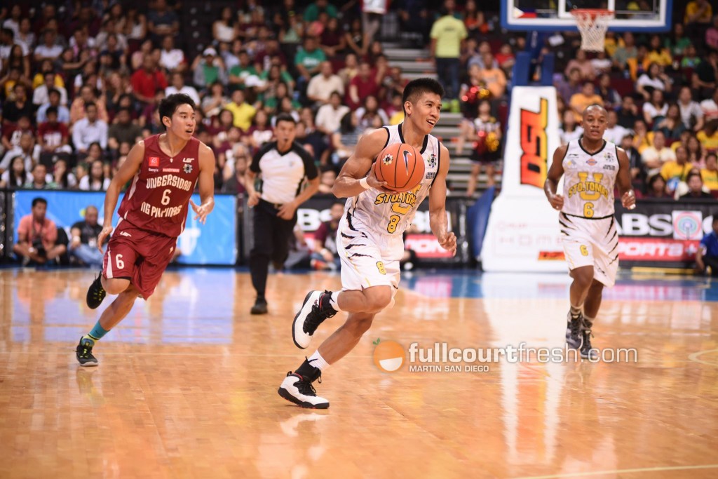 Daquioag lead the Growling Tigers for the thid straight game with 27 points. Photo by Martin San Diego