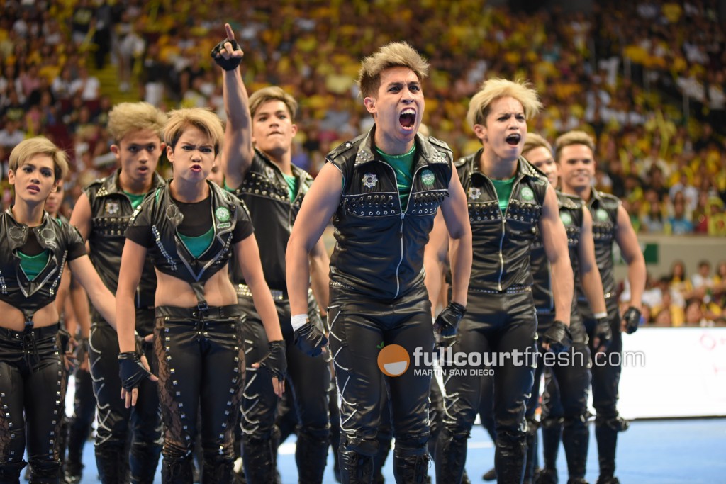 DLSU's Animo Squad placed sixth for the second straight year with their Punk Rock performance