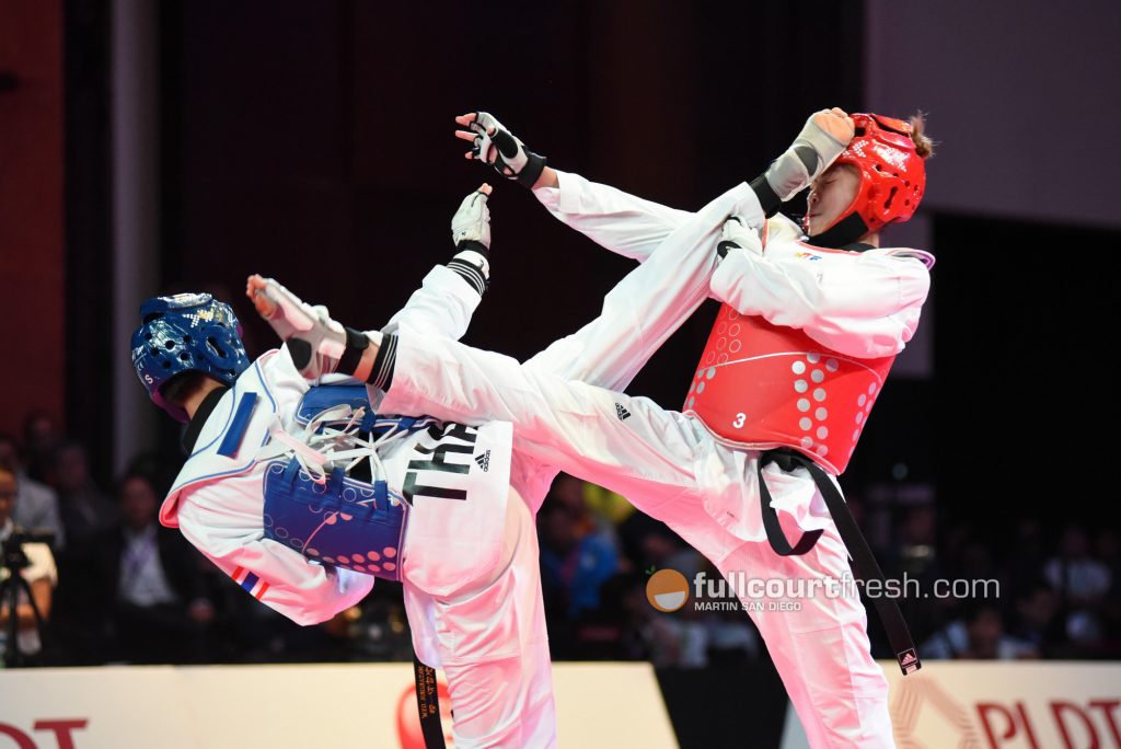 Pauline Lopez - Asian Taekwondo Olympic Qualifiers Rio-8125